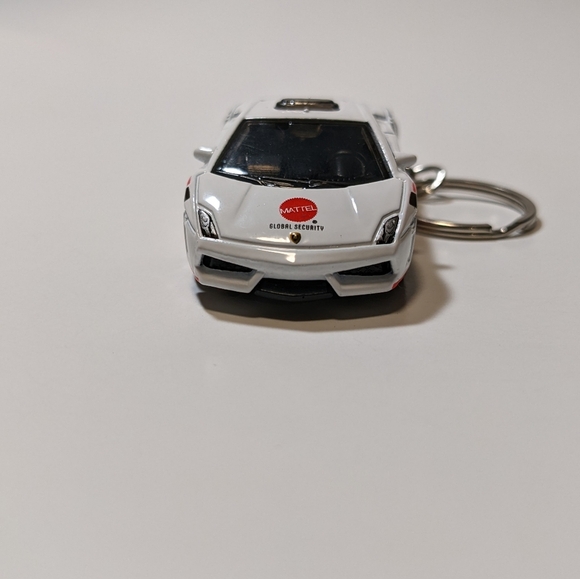 Lamborghini Gallardo Police Car Custom Keychain Hot Wheels - Picture 5 of 5